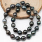 10-11mm Tahitian Pearl in Full Strand with All Natural Color with High Luster for Jewelry Making, SKU# 1864TH