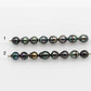 10-11mm Tahitian Pearl in Short Strand with All Natural Color with High Luster for Jewelry Making, SKU# 1877TH