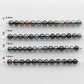 7-9mm Tahitian Pearl in Short Strand with All Natural Color with High Luster for Jewelry Making, SKU# 1910TH