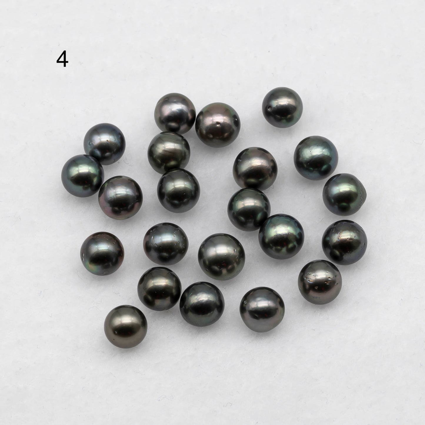 8-11mm Tahitian Pearl  with High Luster and Natural Color with Minor Blemishes, Loose Single Piece Undrilled, for One Piece, SKU # 1918TH