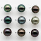 12-13mm Tahitian Pearl Round with High Luster and Natural Color with Blemishes, Loose Single Piece Undrilled, SKU # 1974TH