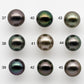 12-13mm Tahitian Pearl Round with High Luster and Natural Color with Blemishes, Loose Single Piece Undrilled, SKU # 1974TH