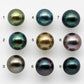 13-14mm Round Tahitian Pearl Undrilled Loose Single Piece in High Luster and Natural Color with Blemishes, SKU # 1979TH