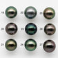 13-14mm Round Tahitian Pearl Undrilled Loose Single Piece in High Luster and Natural Color with Blemishes, SKU # 1979TH