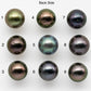 13-14mm Tahitian Pearl Round in Natural Color and High Luster, Undrilled Loose Single Piece, SKU # 1980TH