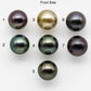 14-15mm Tahitian Pearl Drop with High Luster and Natural Color with Minor Blemishes, Loose Single Piece Undrilled, SKU # 1982TH