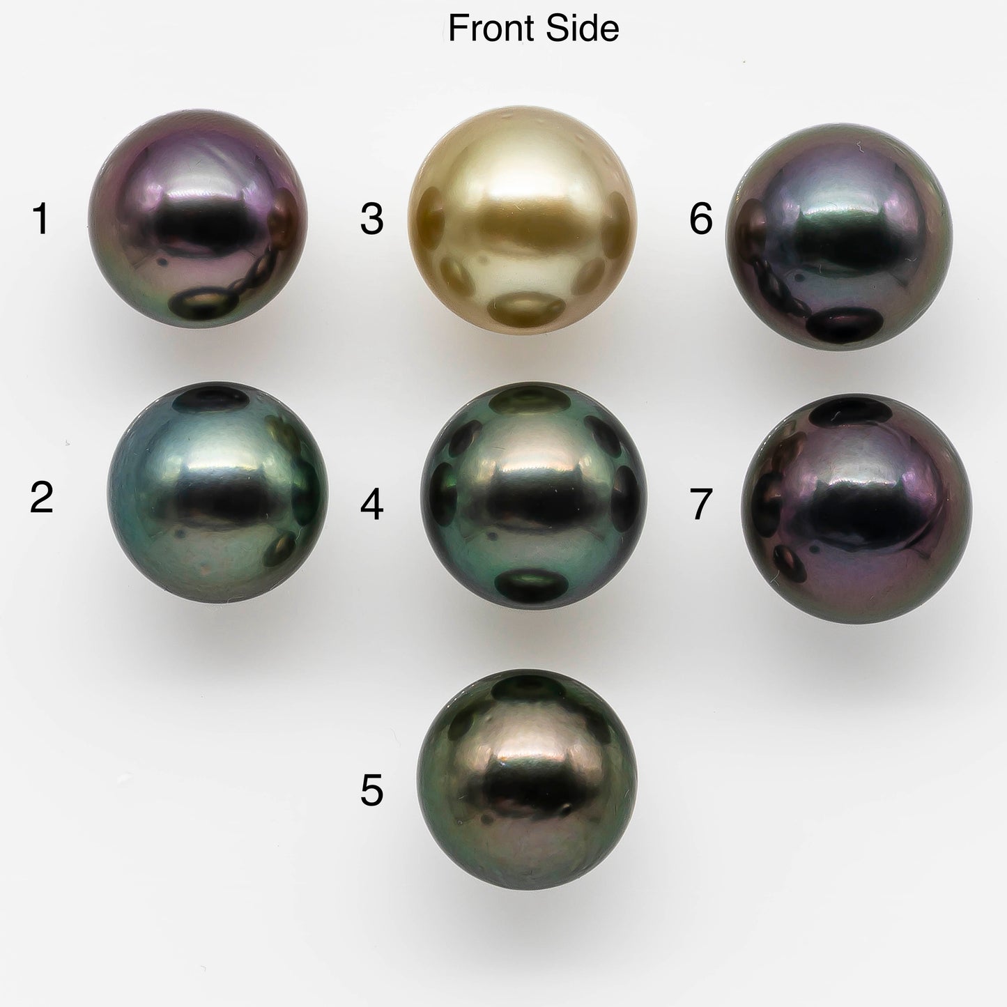 14-15mm Tahitian Pearl Drop with High Luster and Natural Color with Minor Blemishes, Loose Single Piece Undrilled, SKU # 1982TH