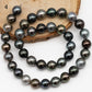 10-11mm Multicolor Tahitian Pearl Bead with High Luster, In Full Strand with Blemishes for Making, SKU # 2273TH