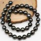 10-11mm Tahitian Pearl in Full Strand with All Natural Color with High Luster and Blemishes for Jewelry Making, SKU# 2275TH