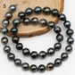 9-10mm Tahitian Pearl in Full Strand with All Natural Color with High Luster and Blemishes for Jewelry Making, SKU# 2278TH