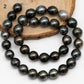 11-12mm Tahitian Pearl Drop in Full Strand with All Natural Color with High Luster for Jewelry Making, SKU# 2282TH