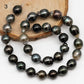 11-12mm Tahitian Pearl Drop in Full Strand with All Natural Color with High Luster for Jewelry Making, SKU# 2283TH