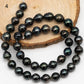 9-10mm Tahitian Pearl in Full Strand with All Natural Color with High Luster for Jewelry Making, SKU# 2288TH