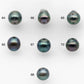 8-9mm Tahitian Pearl Drop with High Luster and Natural Color with Minor Blemishes, Loose Single Piece Undrilled, SKU # 2127TH