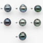 9-10mm Tahitian Pearl Drop with High Luster and Natural Color with Minor Blemishes, Loose Single Piece Undrilled, SKU # 2126TH