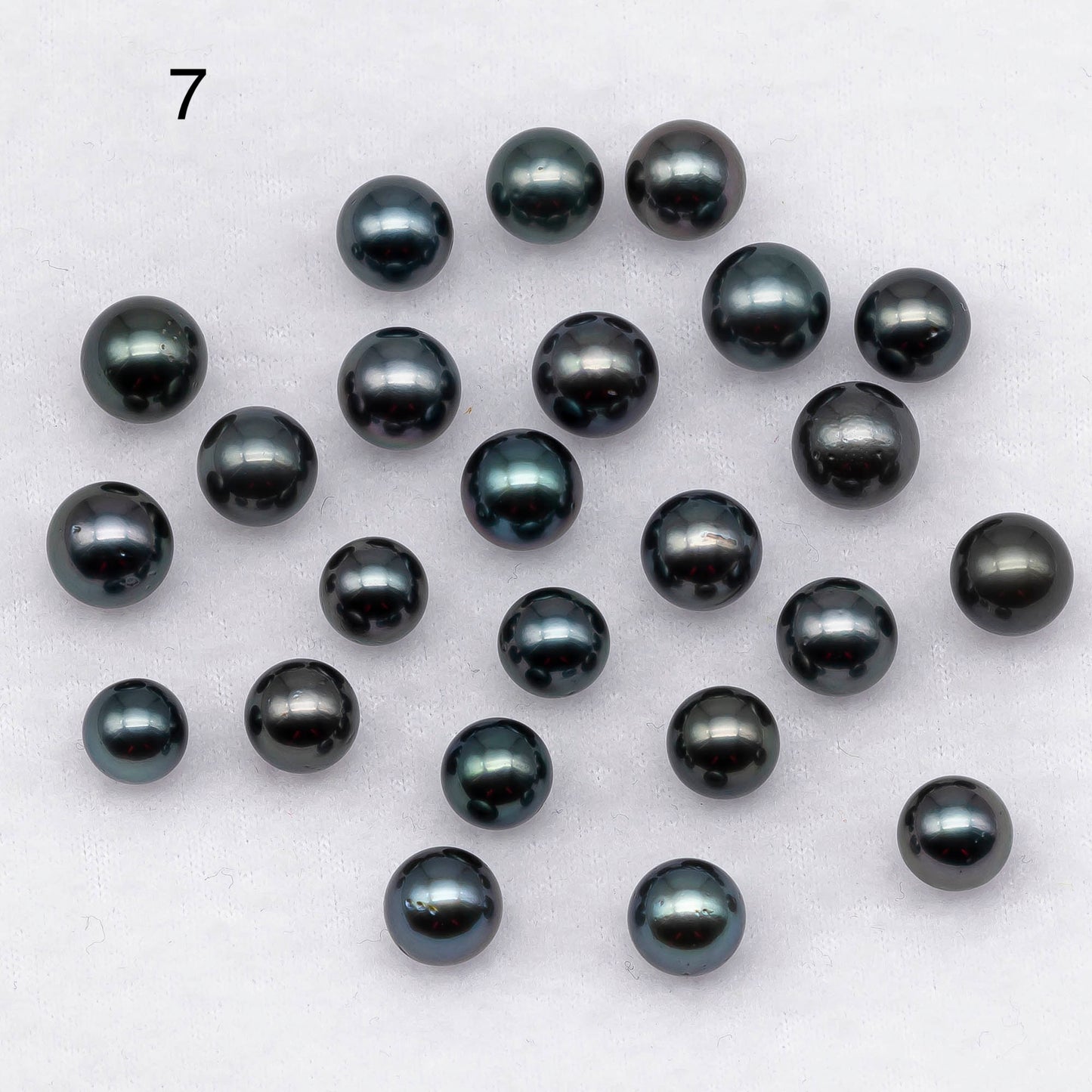 8-11mm Tahitian Pearl  with High Luster and Natural Color with Minor Blemishes, Loose Single Piece Undrilled, for One Piece, SKU # 1918TH