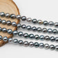 8-9mm Tahitian Pearl in Full Strand with All Natural Color with High Luster for Jewelry Making, SKU# 2129TH