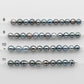 8-9mm Tahitian Pearl in Short Strand with All Natural Color with High Luster for Jewelry Making, SKU# 2132TH