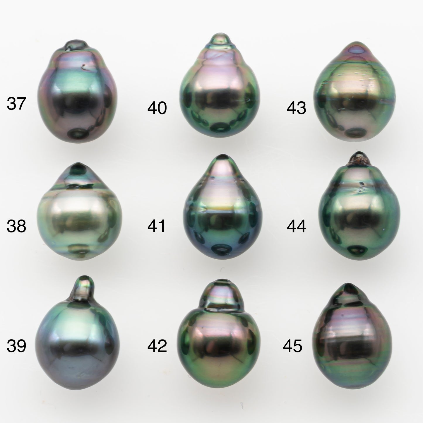 10-11mm Tahitian Pearl, Loose Undrilled with High Luster and Minor Blemishes for Jewelry Making, SKU # 3024TH