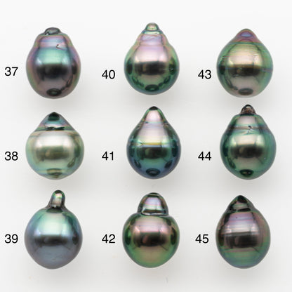 10-11mm Tahitian Pearl, Loose Undrilled with High Luster and Minor Blemishes for Jewelry Making, SKU # 3024TH