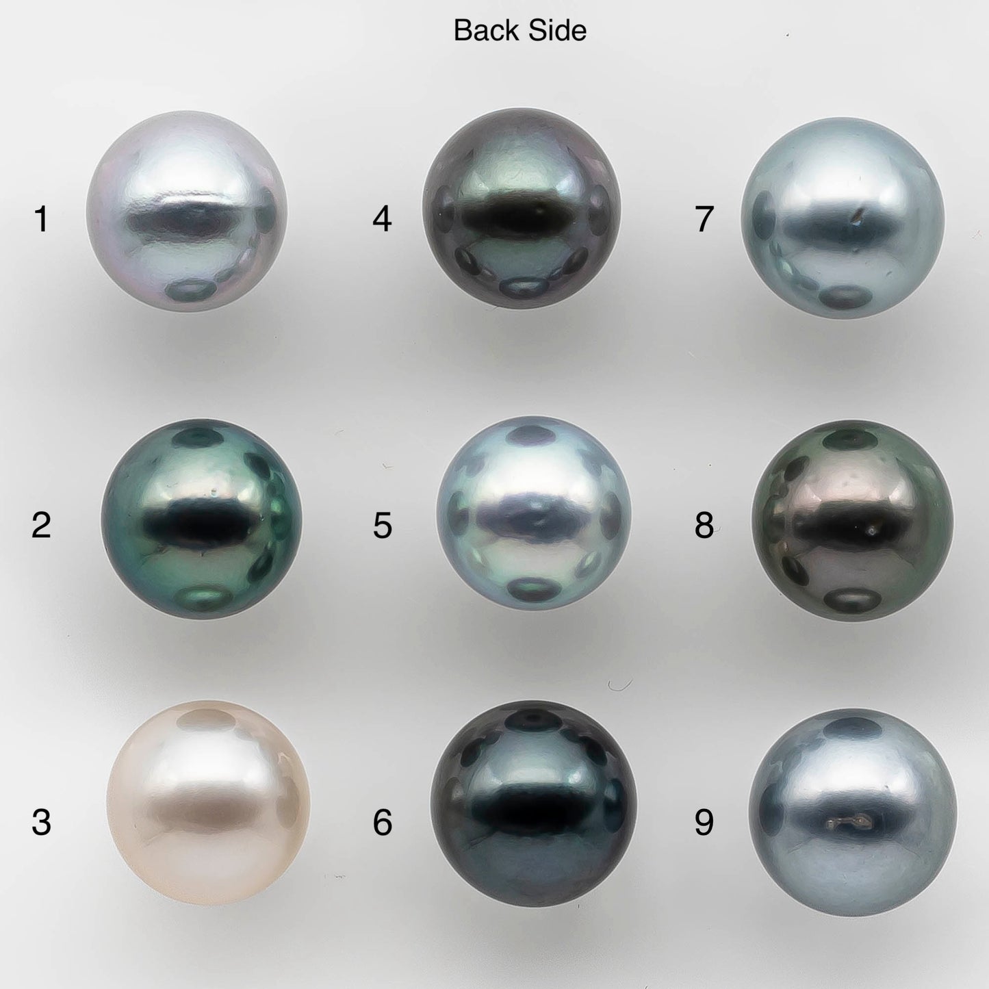 10-11mm High Quality Tahitian Pearl Round in Natural Color and Very Nice Luster, Single Piece Loose Undrilled for Making Jewelry SKU #2142TH