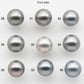 10-11mm High Quality Tahitian Pearl Round in Natural Color and Very Nice Luster, Single Piece Loose Undrilled for Making Jewelry SKU #2142TH