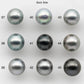 10-11mm High Quality Tahitian Pearl Round in Natural Color and Very Nice Luster, Single Piece Loose Undrilled for Making Jewelry SKU #2142TH