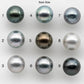 10-11mm High Quality Tahitian Pearl in Natural Color and Very Nice Luster, Single Piece Loose Undrilled for Making Jewelry SKU # 2143TH