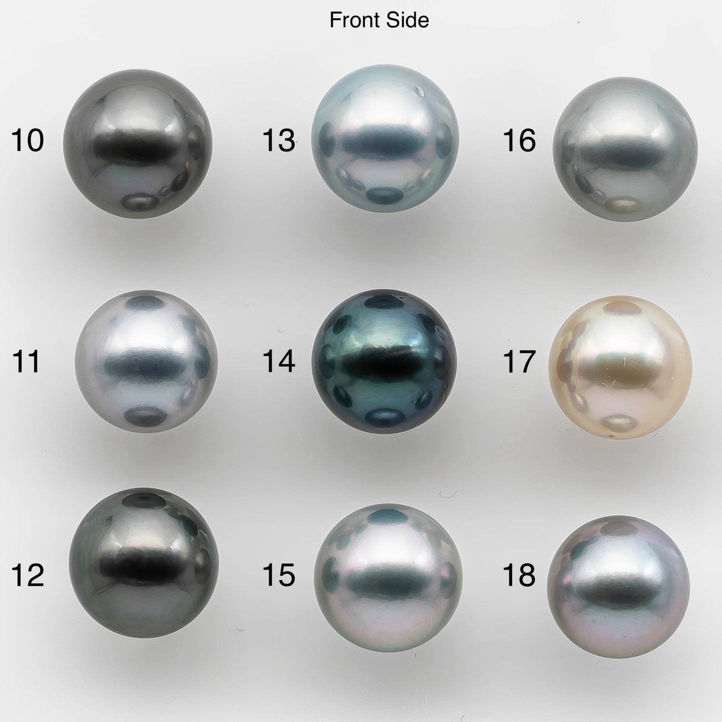 10-11mm High Quality Tahitian Pearl in Natural Color and Very Nice Luster, Single Piece Loose Undrilled for Making Jewelry SKU # 2143TH