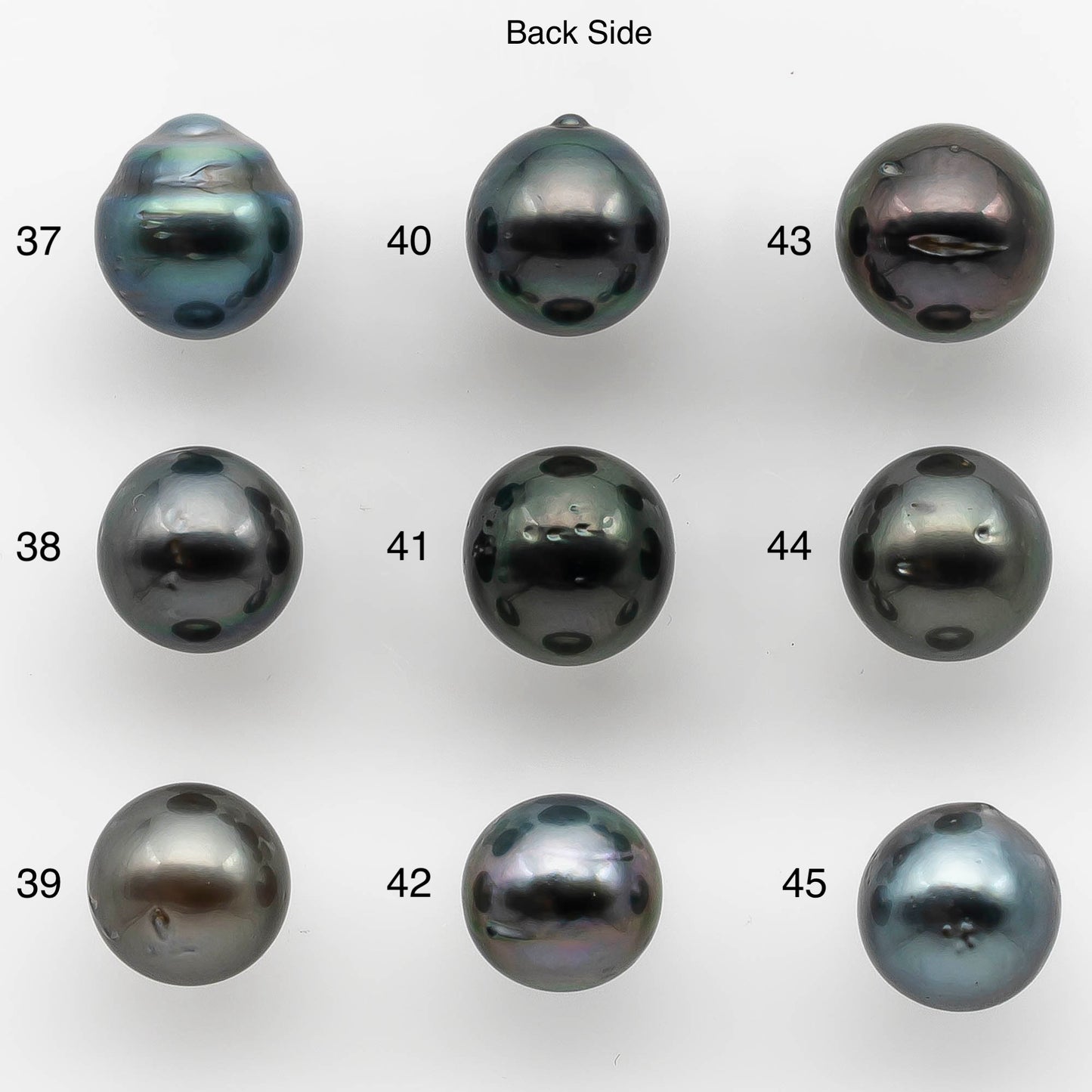 10-11mm Tahitian Pearl Undrilled Loose Single Piece in High Luster and Natural Color with Blemishes, SKU # 2148TH