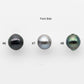 10-11mm Tahitian Pearl Undrilled Loose Single Piece in High Luster and Natural Color with Blemishes, SKU # 2148TH