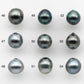 10-11mm Tahitian Pearl Drop with High Luster and Natural Color with Minor Blemishes, Loose Single Piece Undrilled, SKU # 2155TH