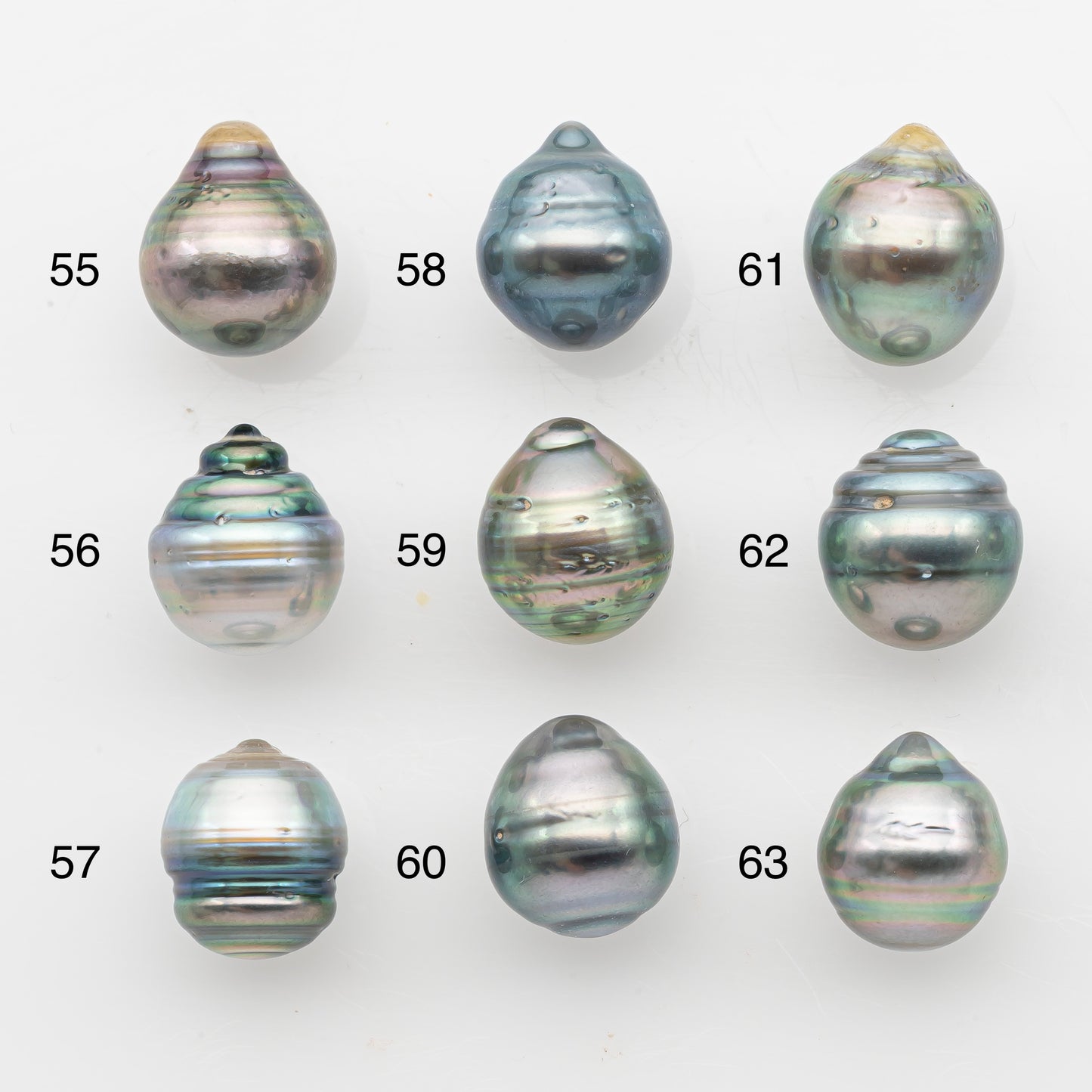 11-12mm Tahitian Pearl, Loose Undrilled with High Luster and Blemishes for Jewelry Making, SKU # 2922TH