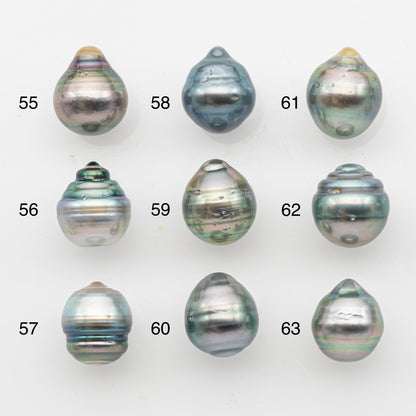 11-12mm Tahitian Pearl, Loose Undrilled with High Luster and Blemishes for Jewelry Making, SKU # 2922TH