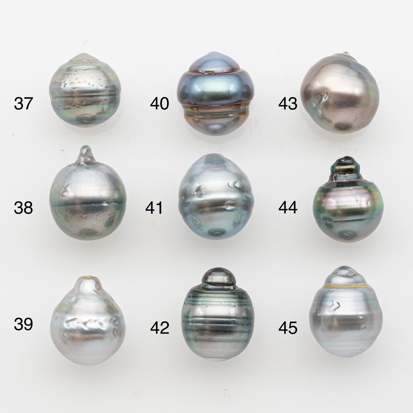 11-12mm Tahitian Pearl, Loose Undrilled with High Luster and Blemishes for Jewelry Making, SKU # 2926TH