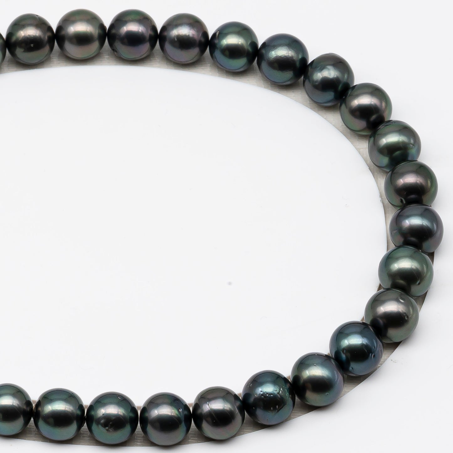 12-13mm Tahitian Pearls, 16” Full Strand, Undrilled (No Hole), Natural Color, High Luster, SKU # 3060TH