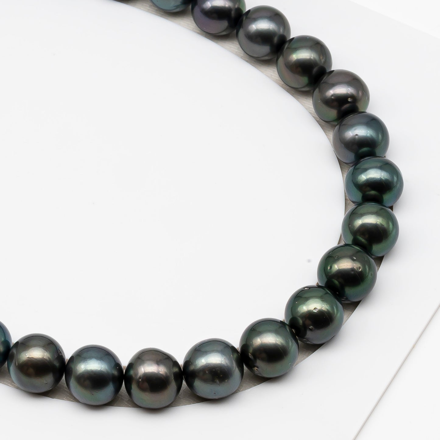 13-14mm Tahitian Pearls, 16” Full Strand, Undrilled (No Hole), Natural Color, High Luster, SKU # 3061TH
