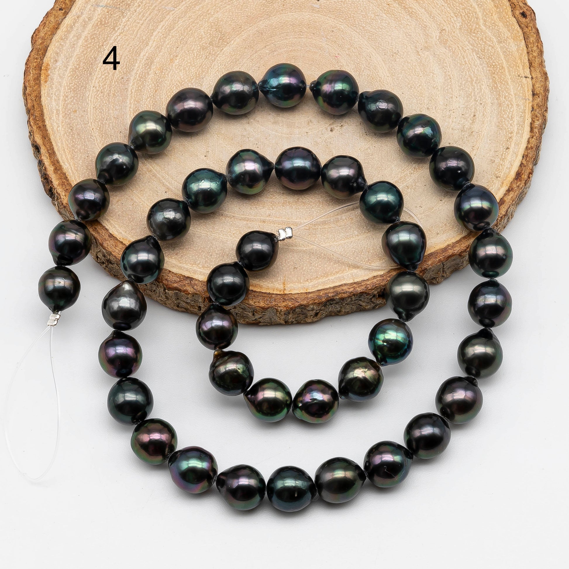 4th strand of single strand of Tahitian Pearl.