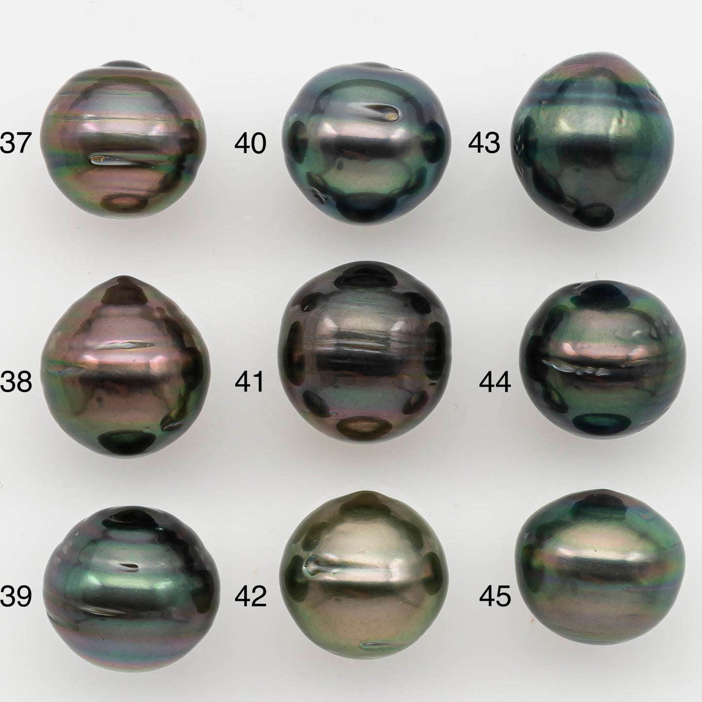 12-13mm Tahitian Pearl with Natural Color and Minor Blemishes, Loose Undrilled for Jewelry Making, SKU # 3376H