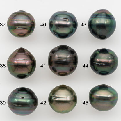 12-13mm Tahitian Pearl with Natural Color and Minor Blemishes, Loose Undrilled for Jewelry Making, SKU # 3376H