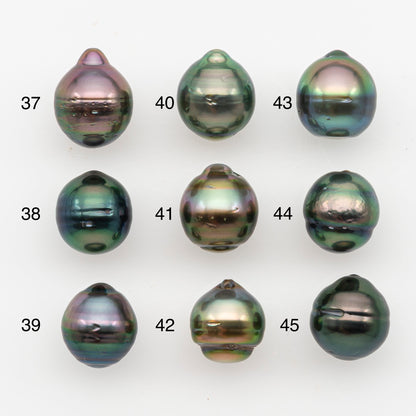 10-11mm Tahitian Pearl, Loose Undrilled with High Luster and Blemishes for Jewelry Making, SKU # 2892TH