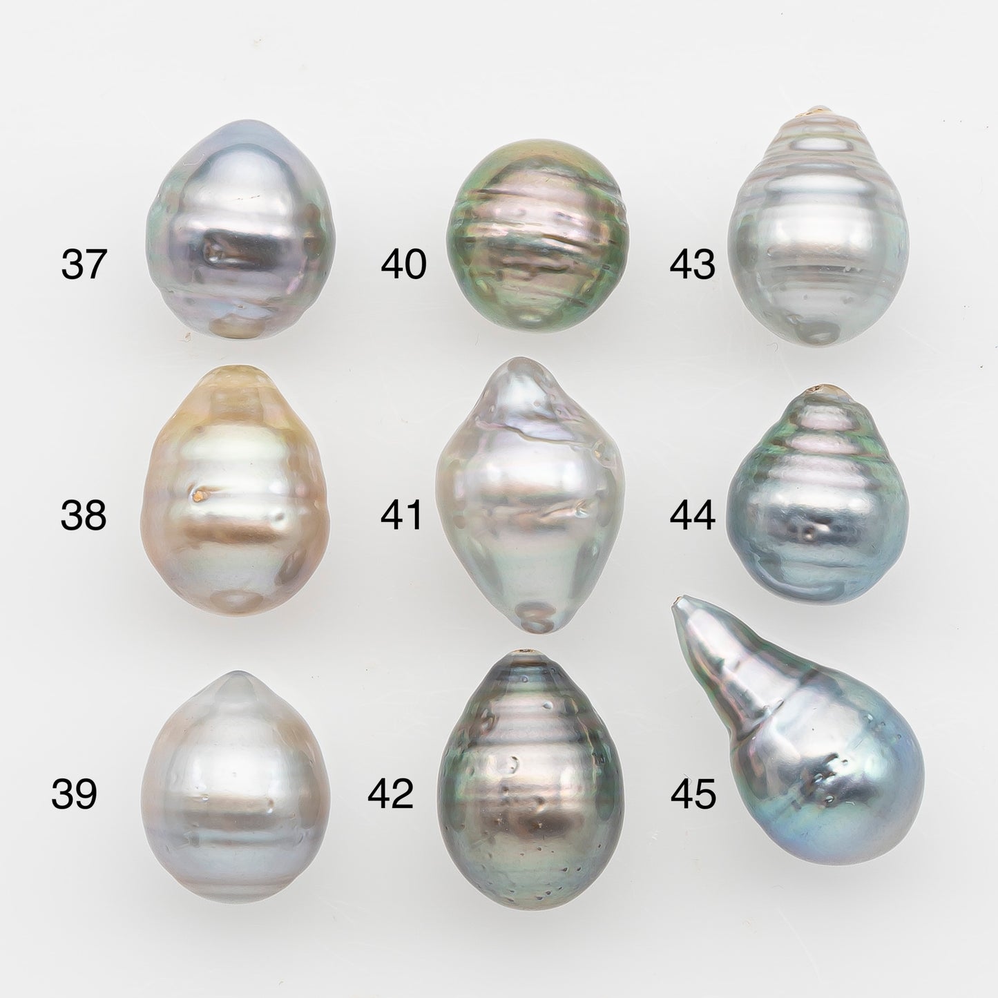 10-11mm Tahitian Pearl, Loose Undrilled with High Luster and Blemishes for Jewelry Making, SKU # 2893TH