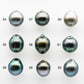 9-10mm High Quality Tahitian Pearl in Natural Color and Very Nice Luster, Single Piece Loose Undrilled for Making Jewelry SKU # 2051TH