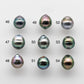 9-10mm Tahitian Pearl Drop with High Luster and Blemishes, Single Piece Loose Undrilled, Half or Full Drilled or Large Hole, SKU # 1744TH