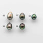 9-10mm Tahitian Pearl Drop with High Luster and Blemishes, Single Piece Loose Undrilled, Half or Full Drilled or Large Hole, SKU # 1744TH