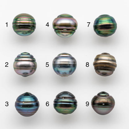 12-13mm Tahitian Pearl Drop with High Luster and Natural Color with Minor Blemishes, Loose Single Piece Undrilled, SKU # 1881TH