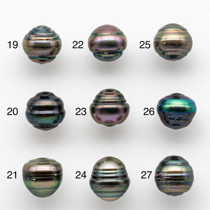 12-13mm Tahitian Pearl Drop with High Luster and Natural Color with Minor Blemishes, Loose Single Piece Undrilled, SKU # 1881TH