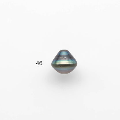 12-13mm Tahitian Pearl Baroque Drops in Natural Color and High Luster, Undrilled Loose Single Piece, SKU # 1883TH