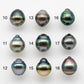 12-13mm Tahitian Pearl Drop with High Luster and Natural Color with Minor Blemishes, Loose Single Piece Undrilled, SKU # 1886TH