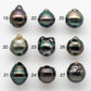 13-14mm Tahitian Pearl Drop with High Luster and Natural Color with Minor Blemishes, Loose Single Piece Undrilled, SKU # 1890TH